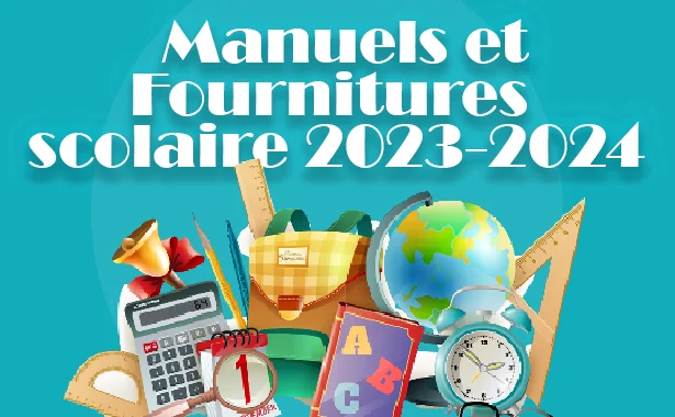 MANUELS ET FOURNITURES SCOLAIRES 2023-2024