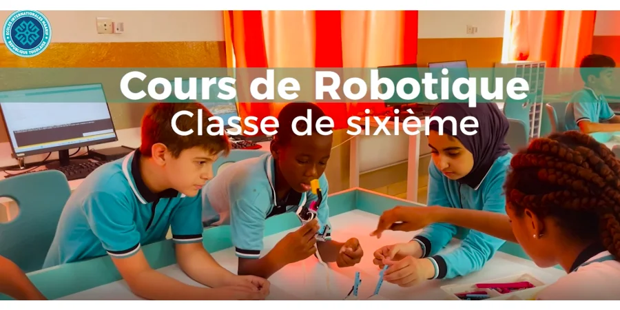 Résumé d’un cours de robotique 🤖!🤩  Nos élèves de la classe de sixième du Complexe de la Caisse, lors de leur cours de robotique, ont monté, programmé 👨🏾‍💻👩‍💻et fait danser 🕺🏿 💃leurs robots 🦾🦿.  De plus, ils ont imité la danse de leurs robots😀.