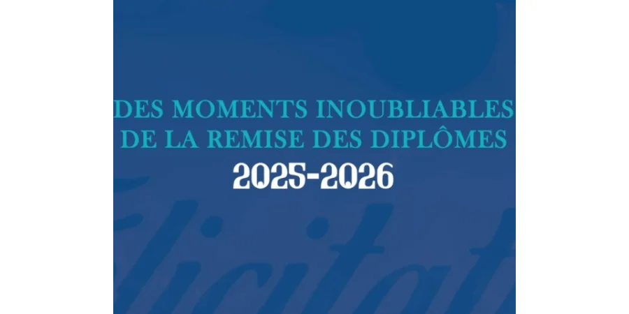 🏅🎓 Célébrons ensemble les moments inoubliables de la remise des diplômes 2025-2026 🎊🥳